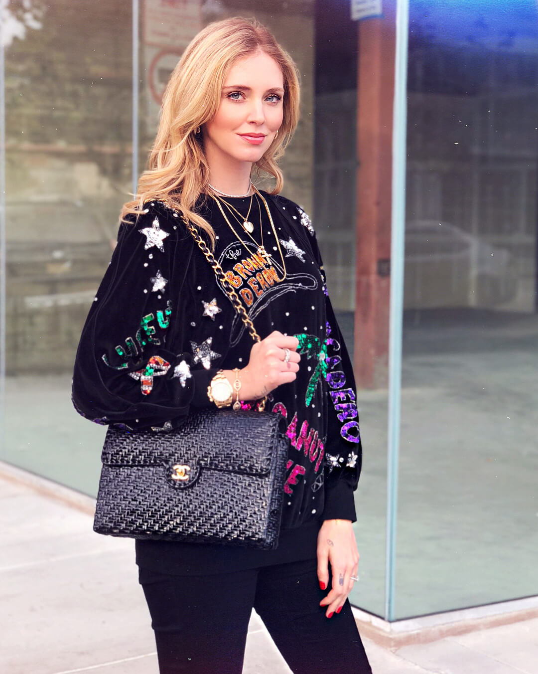 意大利时尚博主嘉拉·法拉格尼 (Chiara Ferragni) 私照
